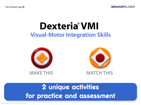 Dexteria VMI Visual-Motor Integration Skillsのおすすめ画像1