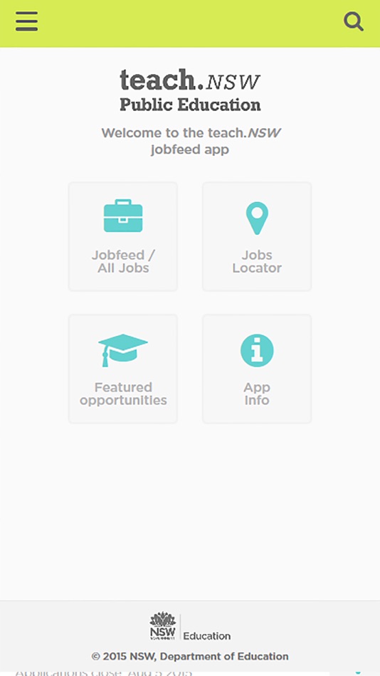 #1. teach.NSW JobFeed Mobile (iOS) 由: NSW Department of Education