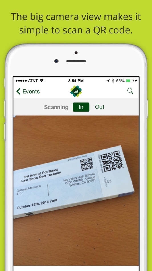 #4. Bold Type Tickets Scanner (iOS) 由: Noisy Creek, Inc.