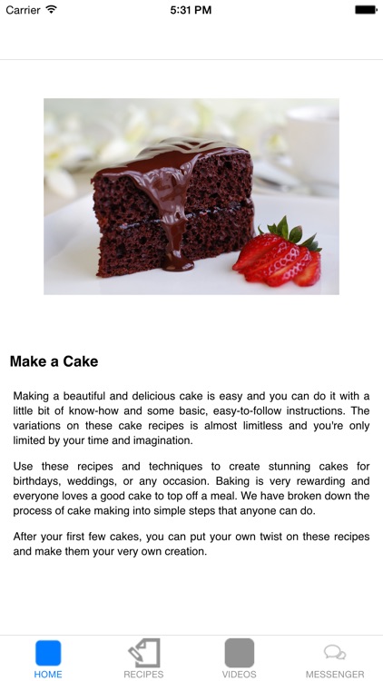 How to Make a Cake