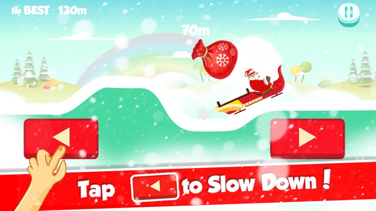 Santa Sleigh Christmas Rush - Winter Racing Madness for Presents screenshot-3