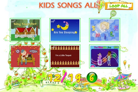 115 kids songs of cartoon [Audiobooks] FREE screenshot 3