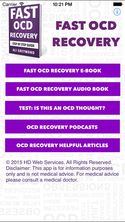 Fast OCD Recovery