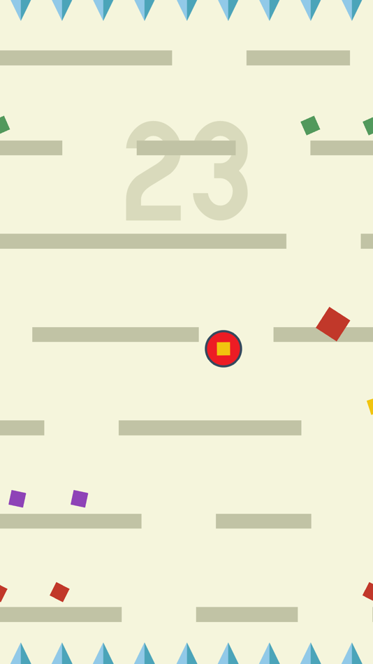 #3. Fall.Down (iOS) 由: Mohammad Jabbari