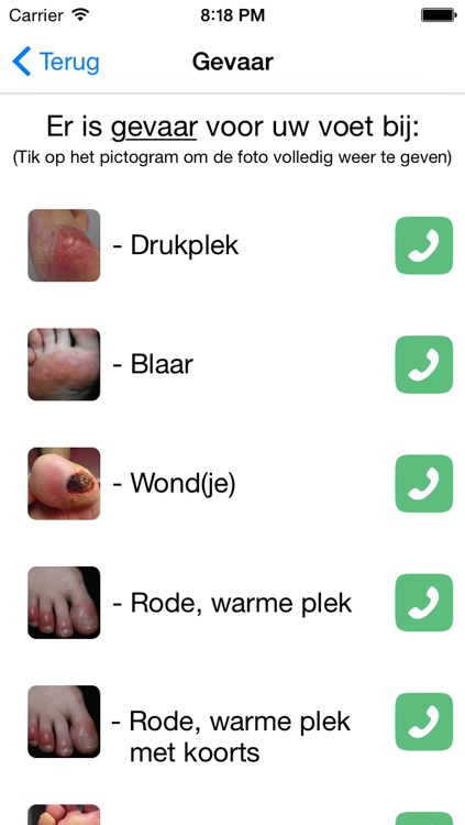 Diabetische voet en schoen screenshot-3