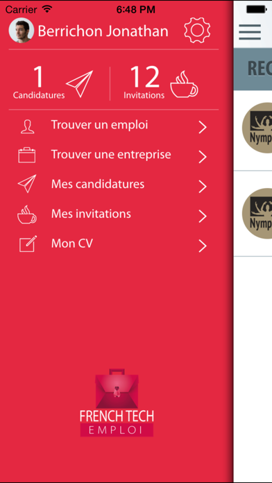 How to cancel & delete French Tech Emploi from iphone & ipad 1