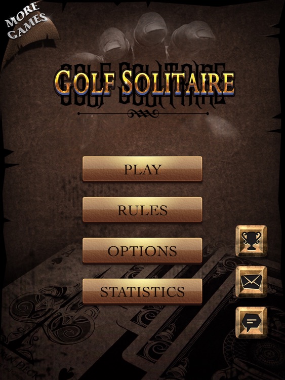 Golf Solitaire iPad edition