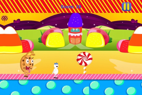 Run From Giant Cookie -  Sweet Dessert Escape Dash (Free) screenshot 4