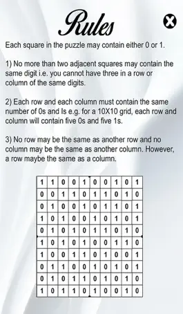 Game screenshot Binary Puzzle (Challenge your Brain) hack