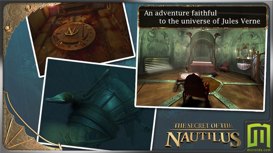 #1. Jules Verne's Mystery of the Nautilus - (Universal) (iOS) โดย: Microids