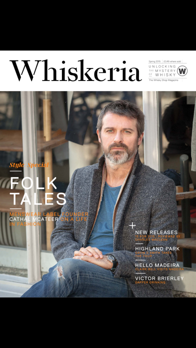 Whiskeria Magazine Screenshot 1 - AppWisp.com Whiskeria Magazine Screenshot 1 - AppWisp.com