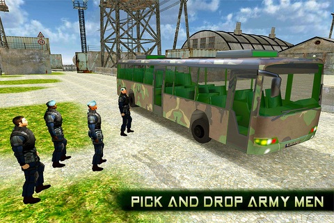 Army Bus Driver Simulator 3D screenshot 2