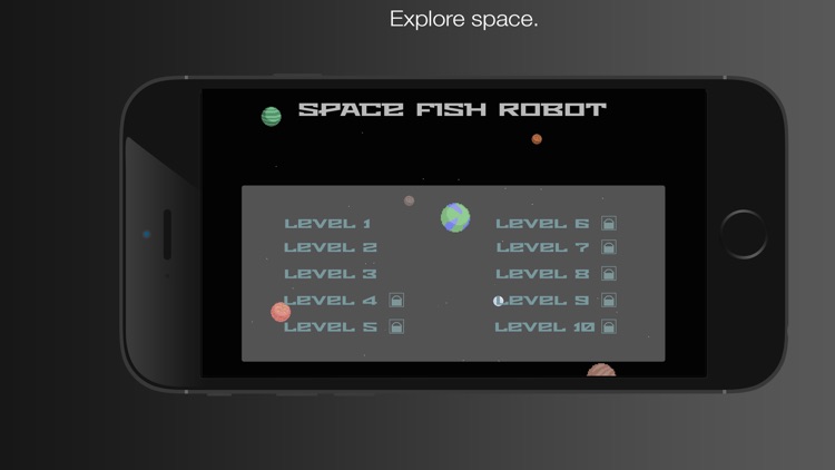 Space Fish Robot