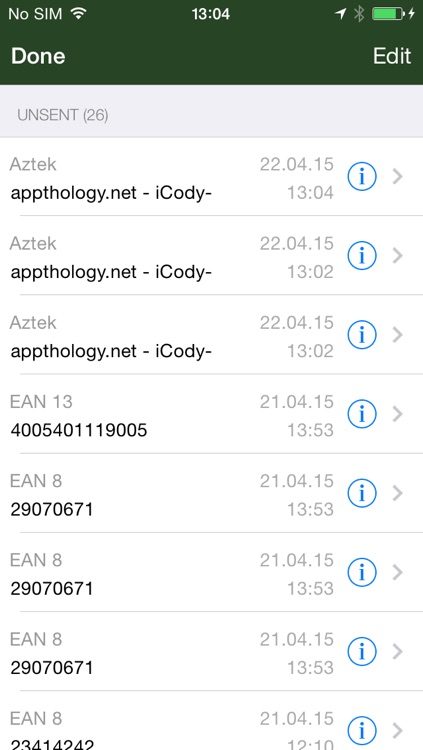 iCody WiFi Barcode Scanner screenshot-4