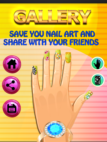 Screenshot #6 pour Hollywood Nail Salon-Nail Art Manicure for Girls