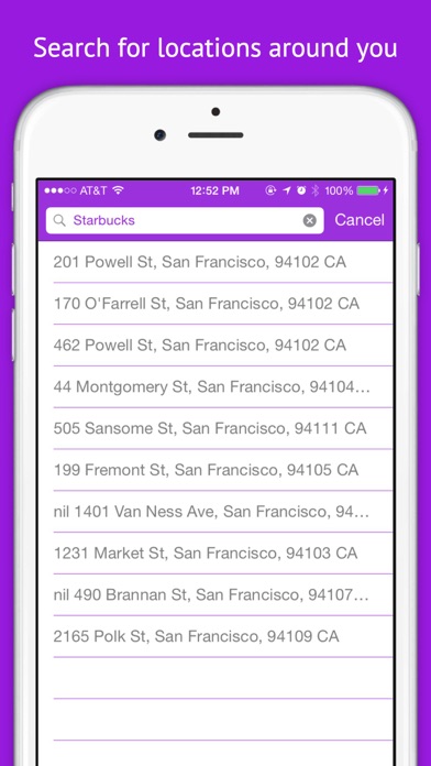 Loco- Track Where You Go iPhone screenshot 1 - Utilities app