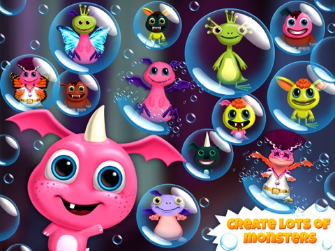 Closet Monsters - Create and Take Care of Your Baby Monster для iPad