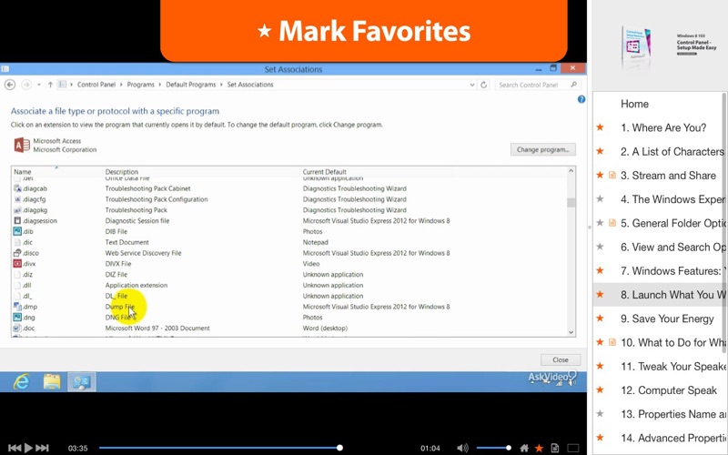 AV for Windows 8 - Control Panel - Setup Made Easy thumbnail 3