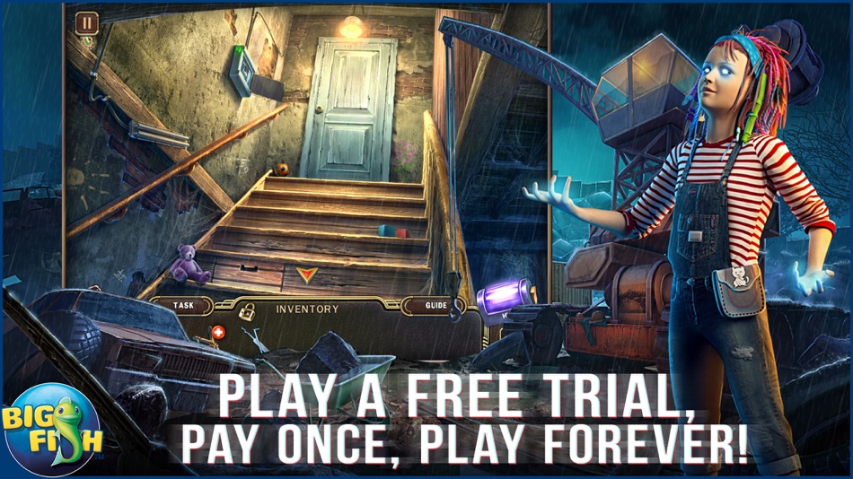#1. Paranormal Pursuit: The Gifted One - A Hidden Object Adventure (iOS) โดย: Big Fish Games, Inc