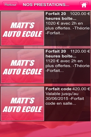 Matt's auto-école screenshot 2