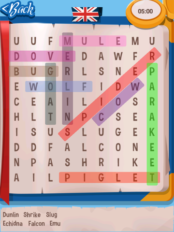 Word Search Puzzle Free Real iPad screenshot