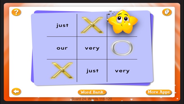 TicTacToe: Kids Learn Sight Words Games(圖2)-速報App