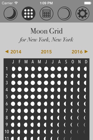 Lunar Calendar & Moon Phases screenshot 2