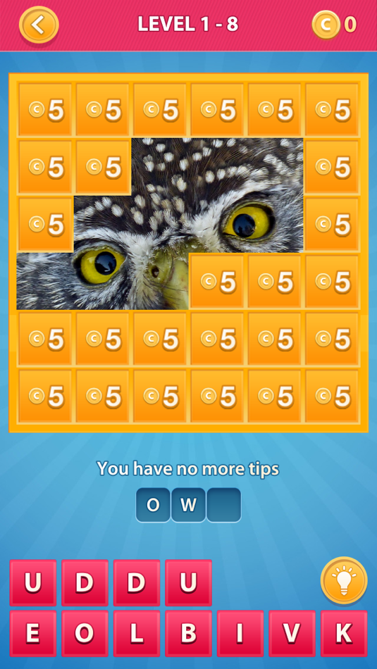#3. Hidden Words - trivia quiz and word game to guess words on images hidden by mosaic (iOS) 由: Anton Kartunov