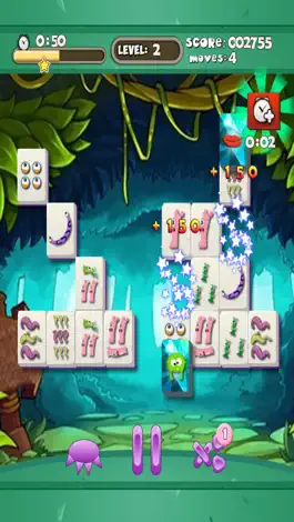 Game screenshot Weird Tiny Monster Mahjong Free - Addicting Chinese tile-matching board game hack