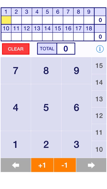 GolfSimpleCalc