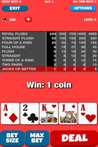 Best Video Poker screenshot 2