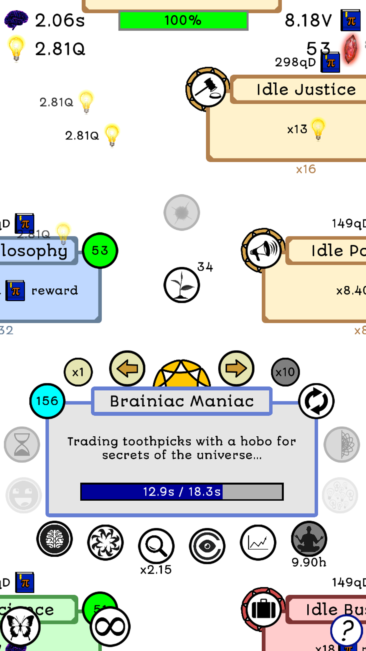 Idle Brain Quest screenshot 3