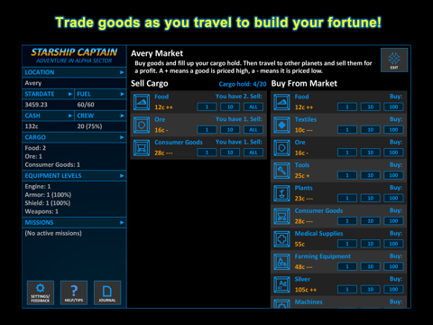 Screenshot #6 pour Starship Captain: Adventure in Alpha Sector (Free)