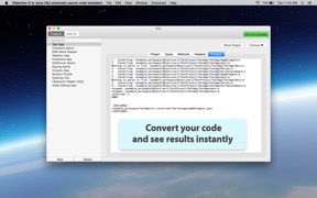 Objective-C to Java - O2J automatic source code translator screenshot