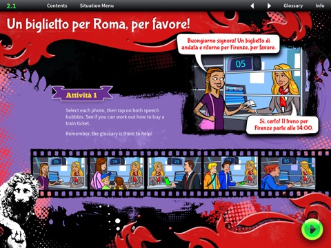 iCan Speak Italian Level 1 Module 8 screenshot 2