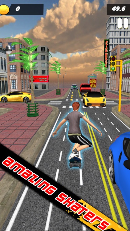 Traffic Skate 3D screenshot-3