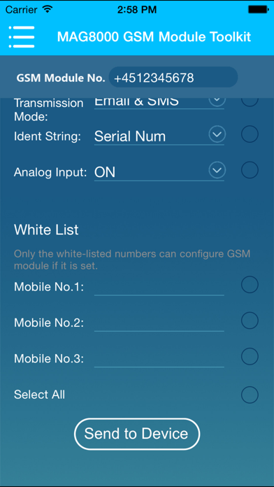 App screenshot