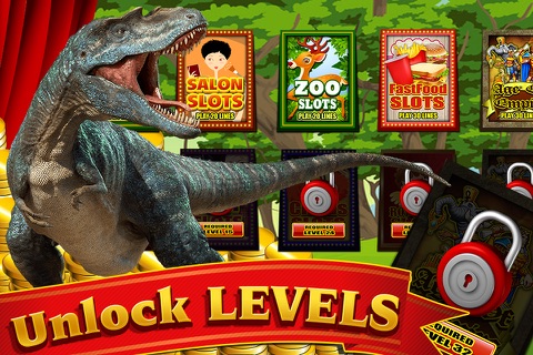 Adventure of Lost Dino Las Vegas Slot Machine screenshot 2