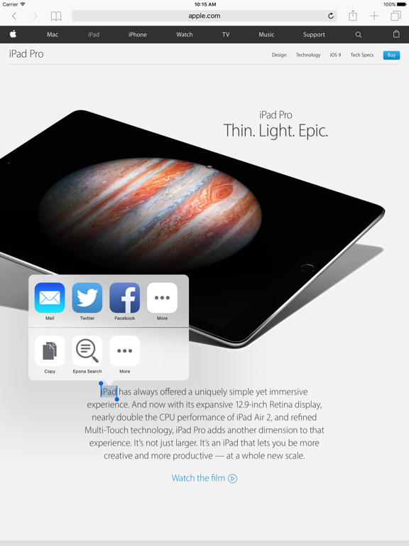Screenshot #5 pour Epona Search - Search from anywhere to everywhere