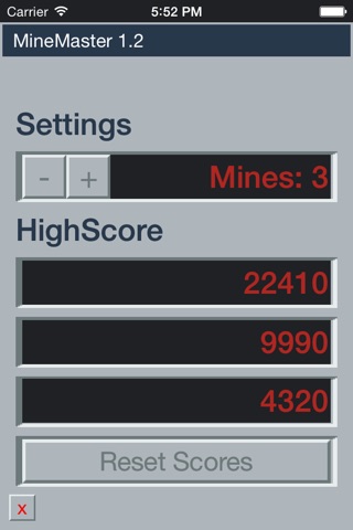 MineMaster - Classic Minesweeper Game for Apple Watch and iPhone screenshot 3