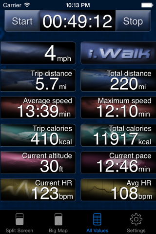 i.Walk - GPS Fitness Coach for Hiking and Weight Loss screenshot 2