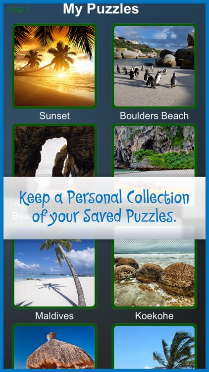 Beach Jigsaw Pro - World Of Brain Teasers Puzzles