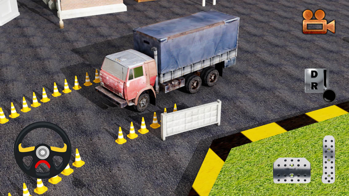 3D Garbage Truck Parking Simulator - Trash Dumpster Trucker Steer Driving Game