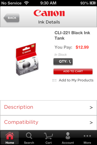 Canon Ink & Toner Finder screenshot 4