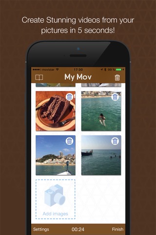 MyMov for Instagram Edition Video Editor - Convert your photos in videos slideshowのおすすめ画像1