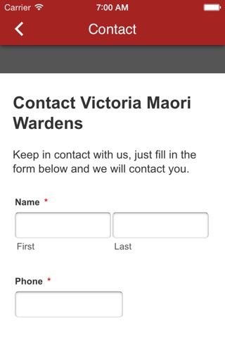 Victorian Maori Wardens Inc screenshot 3