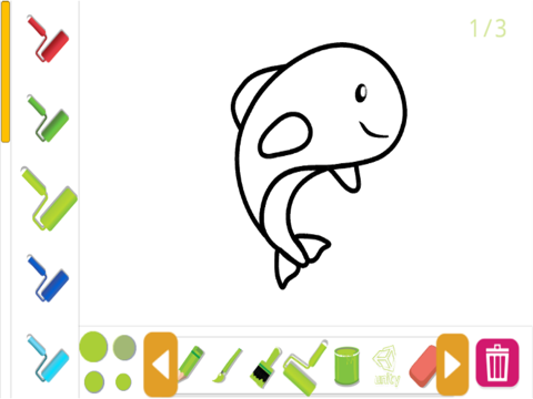 Animal Coloring Pages - Discover the best coloring book with great animal pictures Free iPad screenshot