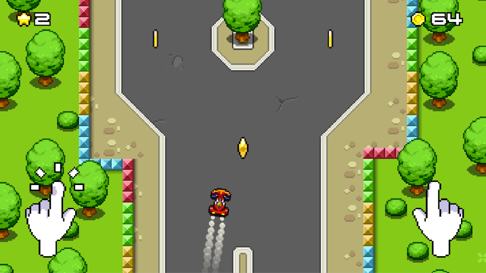 Pixel Car-Twists And Turns - 1.0.1 - (iOS)