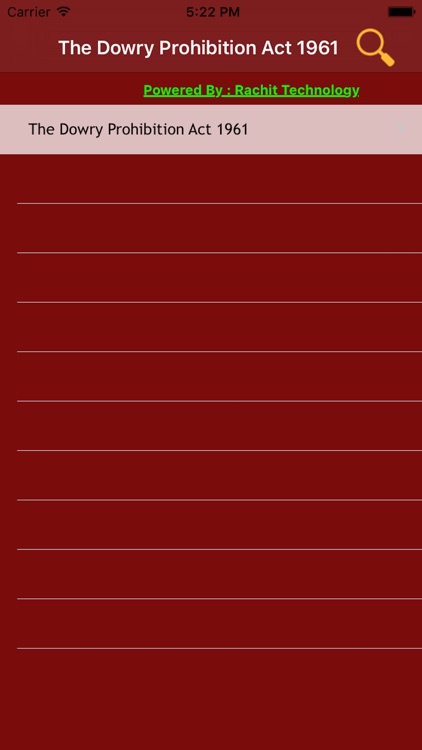 The Dowry Prohibition Act 1961