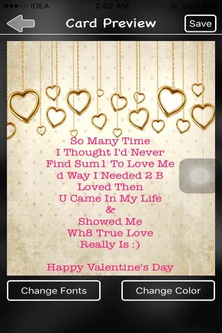 Valentine Card Maker & Valentine Wishes screenshot 3